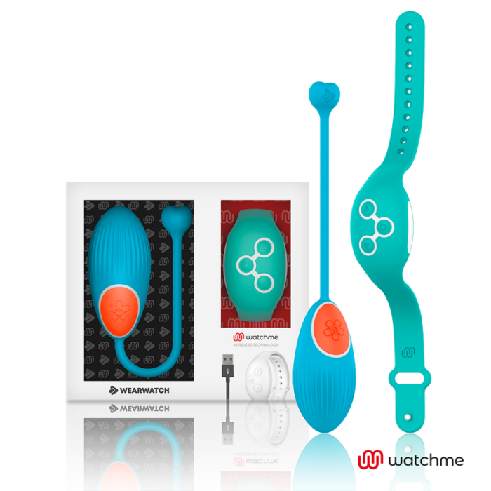 WEARWATCH - HUEVO CONTROL REMOTO TECHNOLOGY WATCHME AZUL / AGUAMARINA - CandyHot - Foto 1