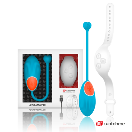 WEARWATCH - HUEVO CONTROL REMOTO TECHNOLOGY WATCHME AZUL / NIVEO - CandyHot - Foto 1