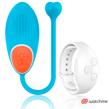 WEARWATCH - HUEVO CONTROL REMOTO TECHNOLOGY WATCHME AZUL / NIVEO - CandyHot - Foto 2