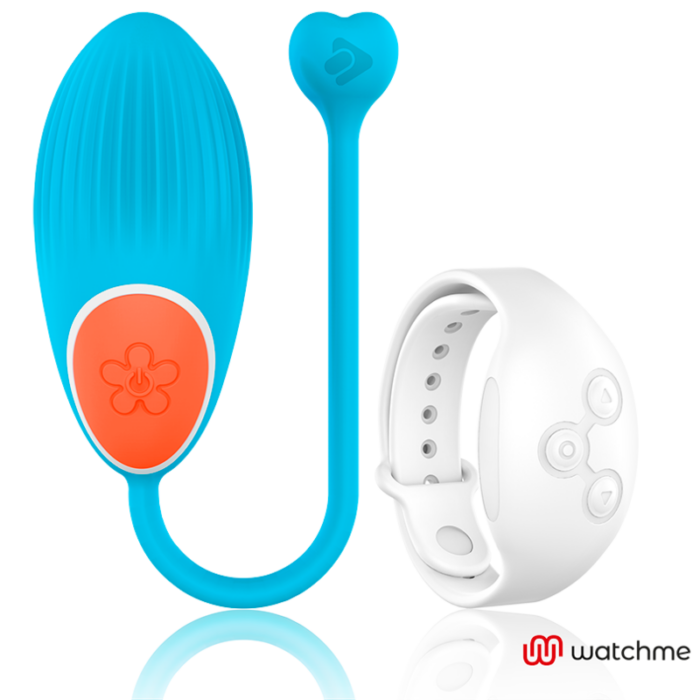WEARWATCH - HUEVO CONTROL REMOTO TECHNOLOGY WATCHME AZUL / NIVEO - CandyHot - Foto 2