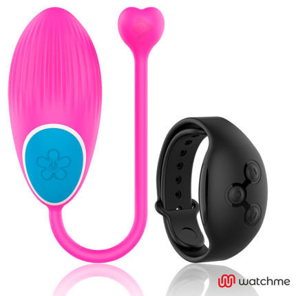 WEARWATCH - HUEVO CONTROL REMOTO TECHNOLOGY WATCHME FUCSIA / AZABACHE - CandyHot - Foto 2