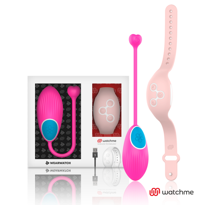 WEARWATCH - HUEVO CONTROL REMOTO TECHNOLOGY WATCHME FUCSIA / ROSA - CandyHot - Foto 1