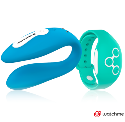 WEARWATCH - VIBRADOR DUAL TECHNOLOGY WATCHME AÑIL /AGUA MARINA - CandyHot - Foto 2