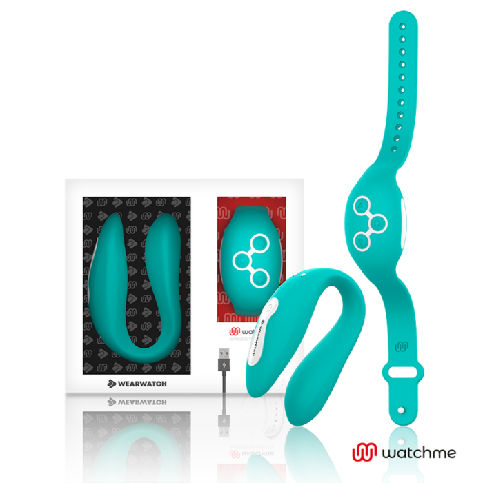 WEARWATCH - VIBRADOR DUAL TECHNOLOGY WATCHME LIGHT GREEN - CandyHot - Foto 1
