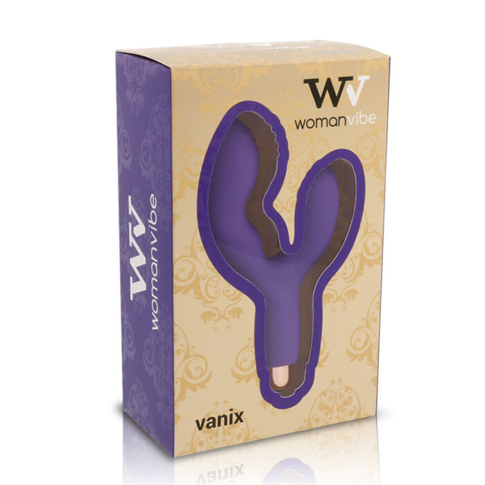 WOMANVIBE - VANIX VIBRADOR ESTIMULADOR SILICONA - CandyHot - Foto 2