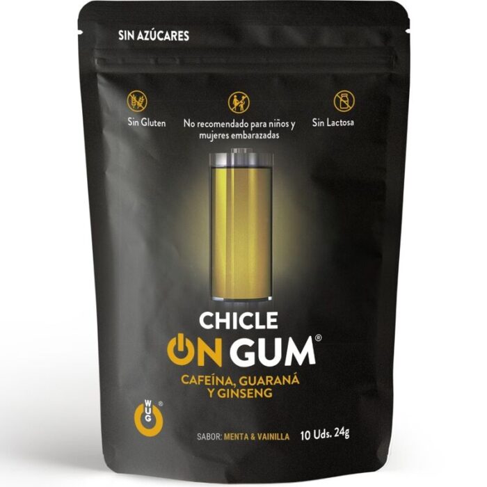 WUG GUM - ON CHICLE CAFEÍNA