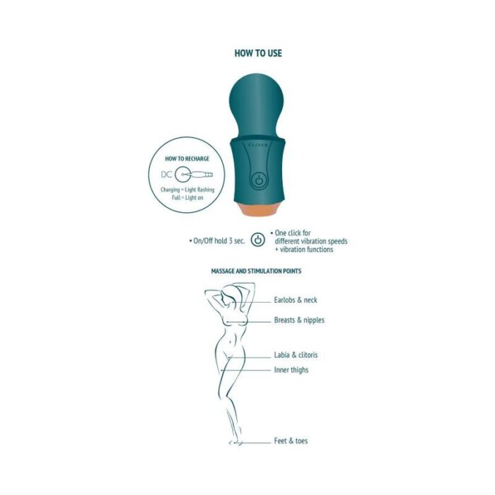 XOCOON - THE TRAVELLER WAND VERDE - CandyHot - Foto 6