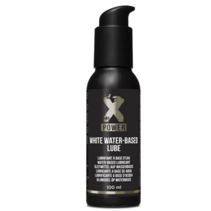 XPOWER - LUBRICANTE BLANCO BASE AGUA 100 ML - CandyHot - Foto 1