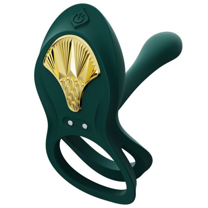 ZALO - BAYEK ANILLO VIBRADOR CONTROL REMOTO PAREJAS VERDE - CandyHot - Foto 2