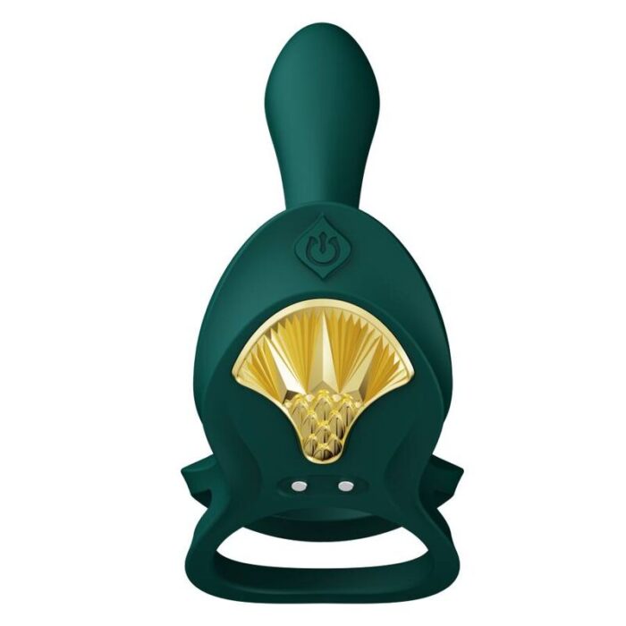 ZALO - BAYEK ANILLO VIBRADOR CONTROL REMOTO PAREJAS VERDE - CandyHot - Foto 4