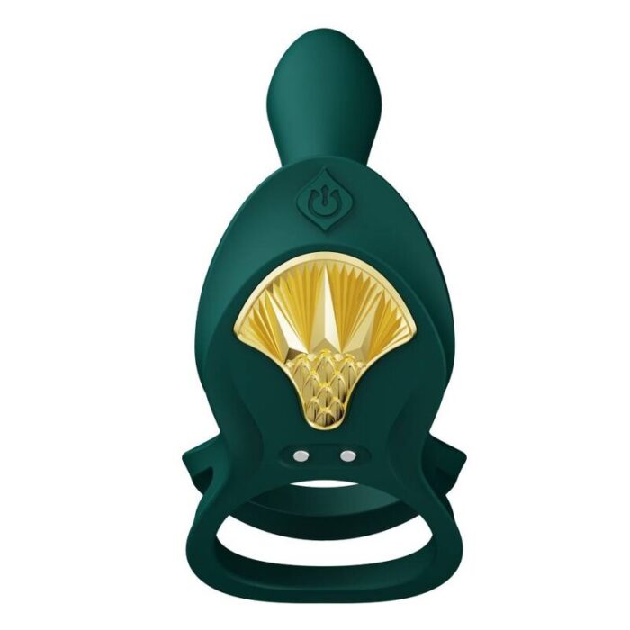 ZALO - BAYEK ANILLO VIBRADOR CONTROL REMOTO PAREJAS VERDE - CandyHot - Foto 5