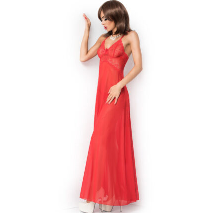 CHILIROSE - CR 3883 BABYDOLL LARGO ROJO S/M - CandyHot - Foto 1