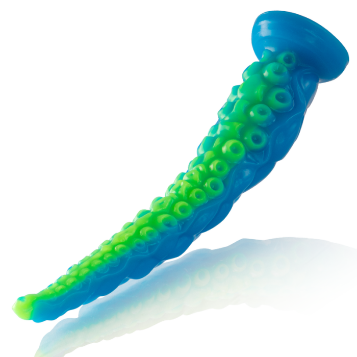 EPIC - SCYLLA DILDO TENTÁCULO FINO FLUORESCENTE TAMAÑO GRANDE - CandyHot - Foto 3