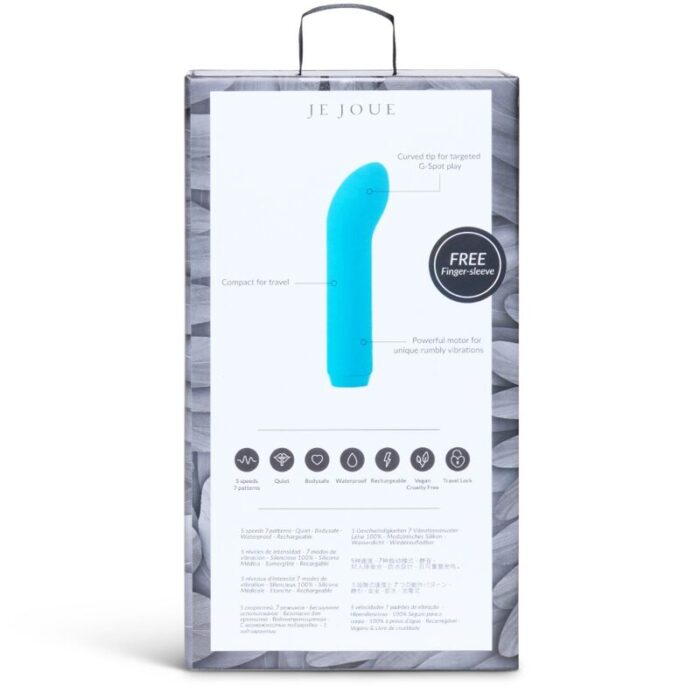JE JOUE - BALA VIBRADORA ESTIMULACION PUNTO G TEAL - CandyHot - Foto 6