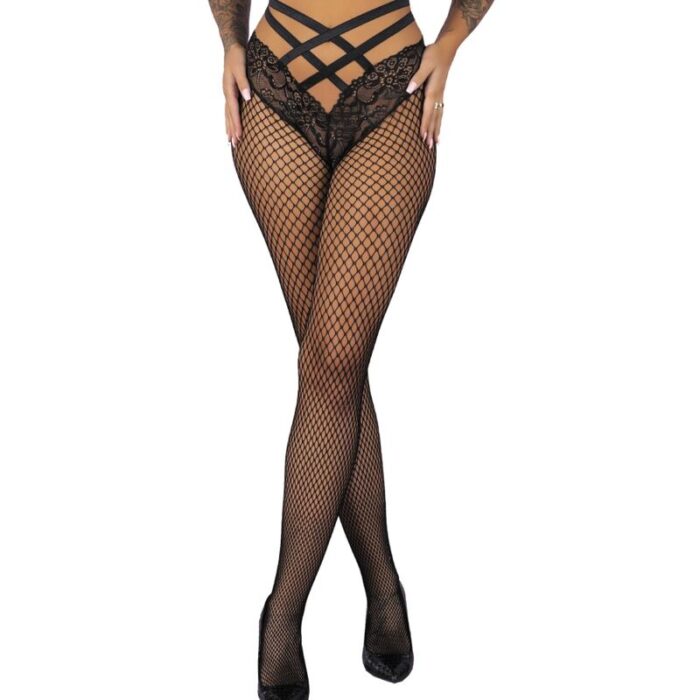 LIVCO CORSETTI FASHION - FAXANDRA LC90742 MEDIAS NEGRO S/M - CandyHot - Foto 4