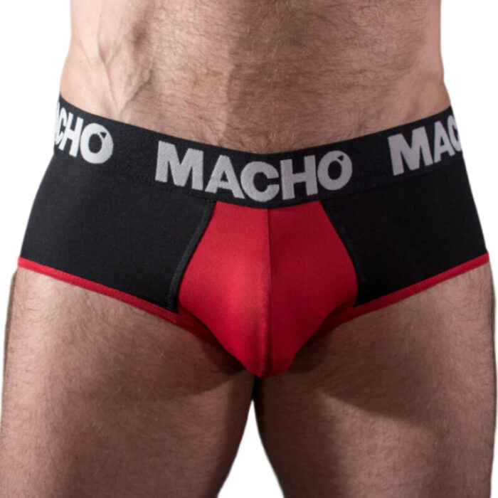 MACHO - MS26N SLIP NEGRO/ROJO XL - CandyHot - Foto 1