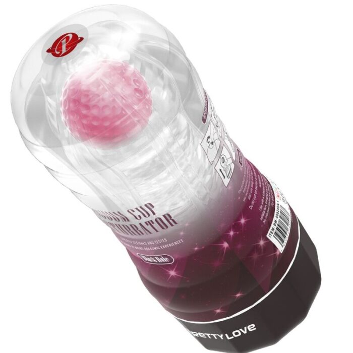 PRETTY LOVE - FUNDA MASTURBADORA ROSA - CandyHot - Foto 6