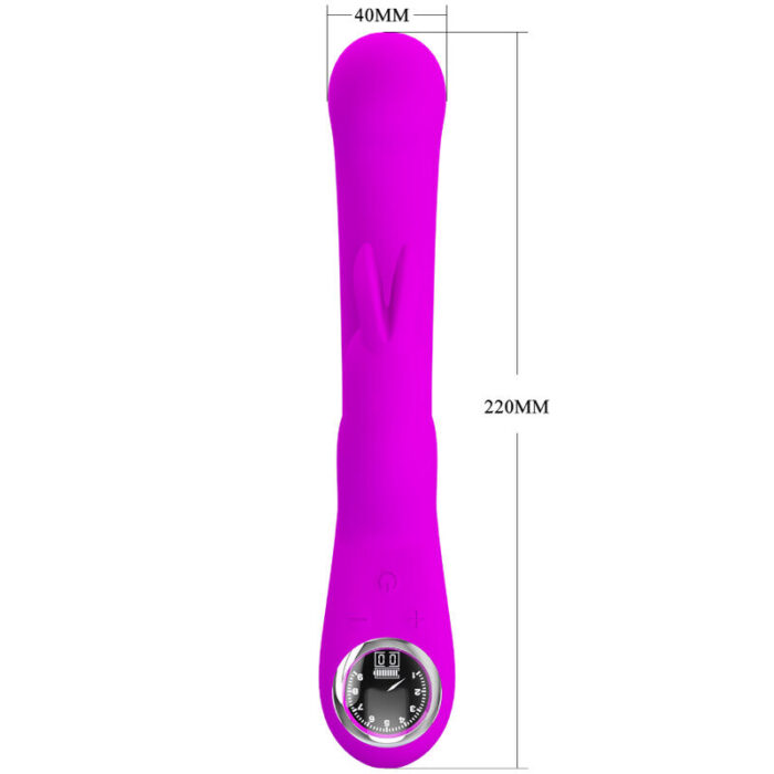 PRETTY LOVE - LAMAR VIBRADOR RABBIT & PUNTO G VIOLETA - CandyHot - Foto 6