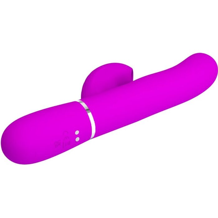 PRETTY LOVE - PERLITA VIBRADOR PUNTO G 3 EN 1 MULTIFUNCIÓN VIOETA - CandyHot - Foto 5