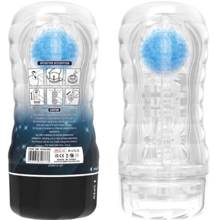PRETTY LOVE - PLANET FUNDA MASTURBADORA AZUL - CandyHot - Foto 2
