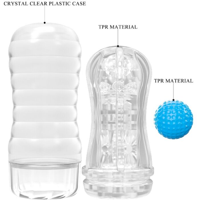 PRETTY LOVE - PLANET FUNDA MASTURBADORA AZUL - CandyHot - Foto 3