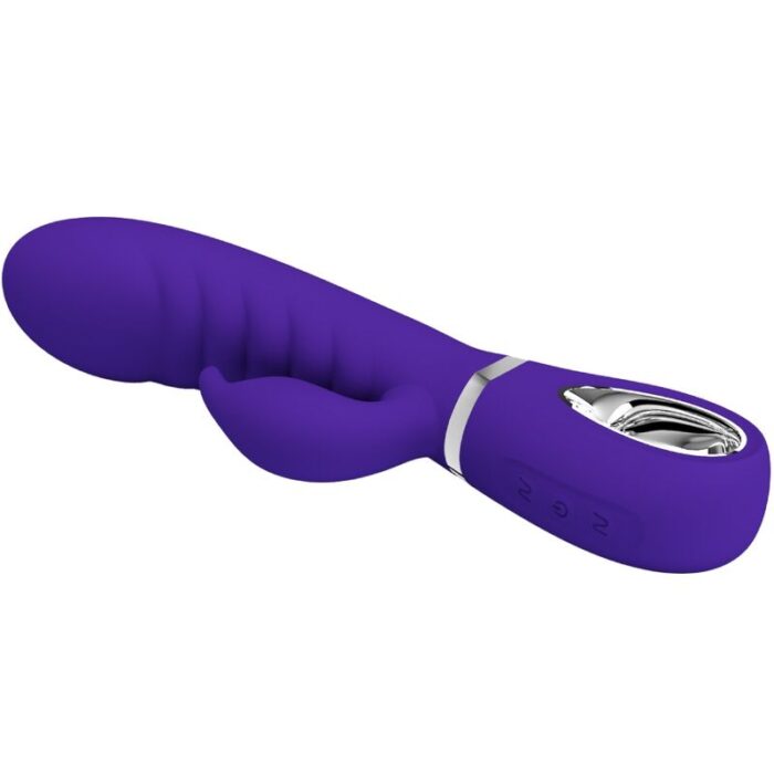 PRETTY LOVE - PRESCOTT VIBRADOR PUNTO G MULTIFUNCIÓN LILA - CandyHot - Foto 3