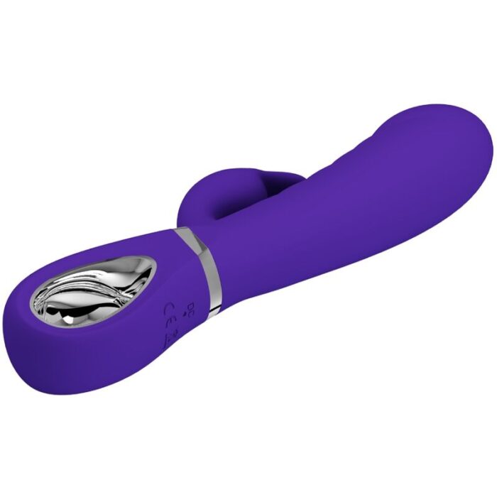 PRETTY LOVE - PRESCOTT VIBRADOR PUNTO G MULTIFUNCIÓN LILA - CandyHot - Foto 4