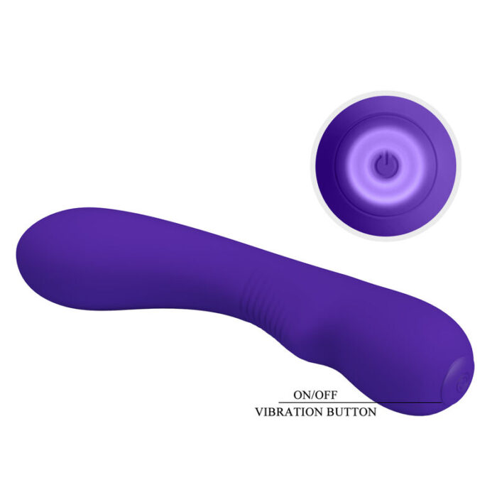 PRETTY LOVE - PRESCOTT VIBRADOR RECARGABLE LILA - CandyHot - Foto 6