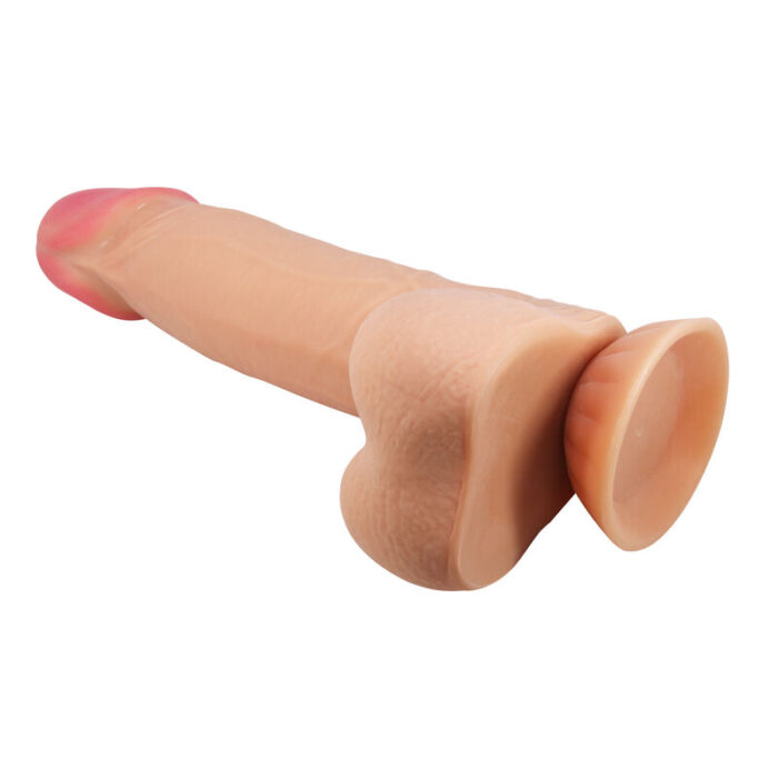 PRETTY LOVE - SLIDING SKIN SERIES DILDO REALÍSTICO CON VENTOSA PIEL DESLIZANTE 21.8 CM - CandyHot - Foto 4