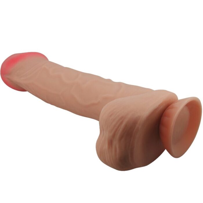 PRETTY LOVE - SLIDING SKIN SERIES DILDO REALÍSTICO CON VENTOSA PIEL DESLIZANTE 26 CM - CandyHot - Foto 2