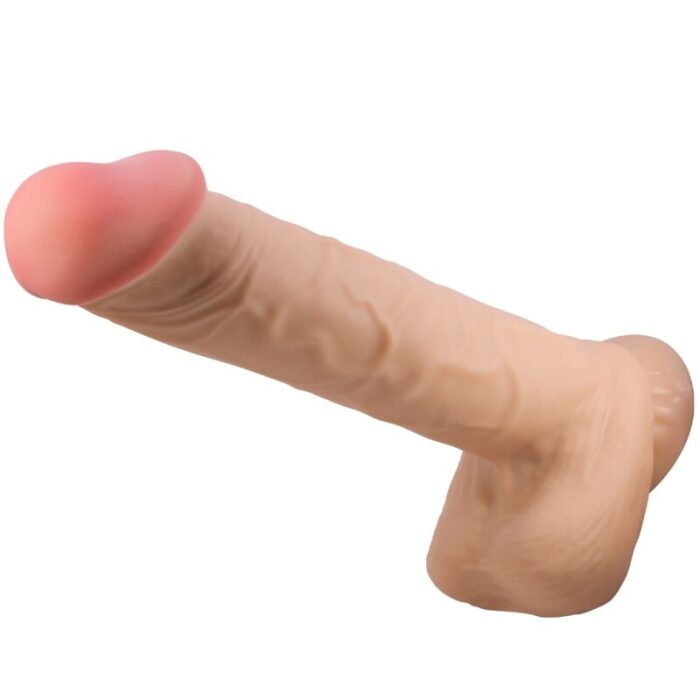 PRETTY LOVE - SLIDING SKIN SERIES DILDO REALÍSTICO CON VENTOSA PIEL DESLIZANTE 26 CM - CandyHot - Foto 1