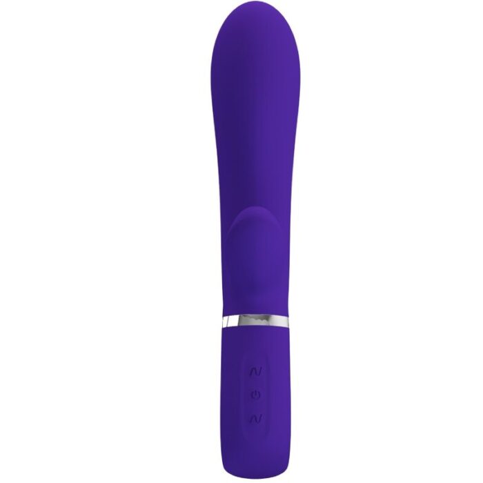 PRETTY LOVE - THOMAS VIBRADOR PUNTO G MULTIFUNCIÓN VIOLETA - CandyHot - Foto 2