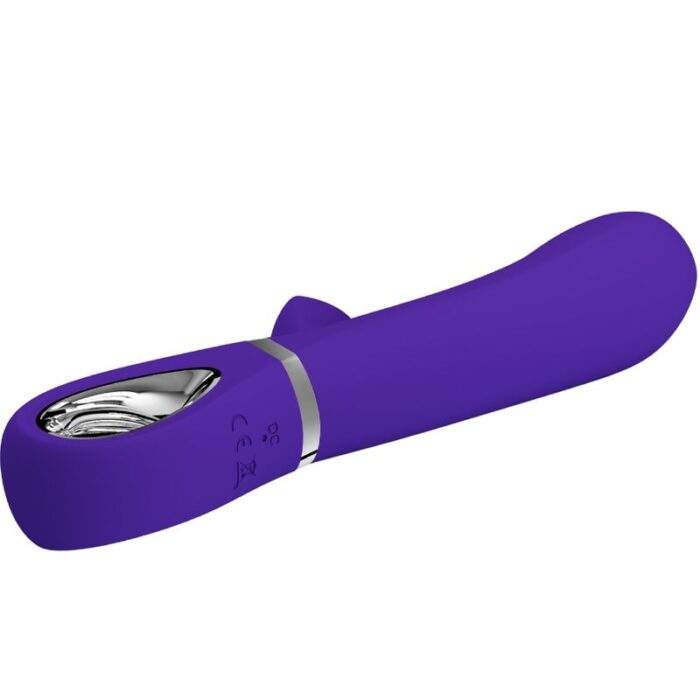 PRETTY LOVE - THOMAS VIBRADOR PUNTO G MULTIFUNCIÓN VIOLETA - CandyHot - Foto 3