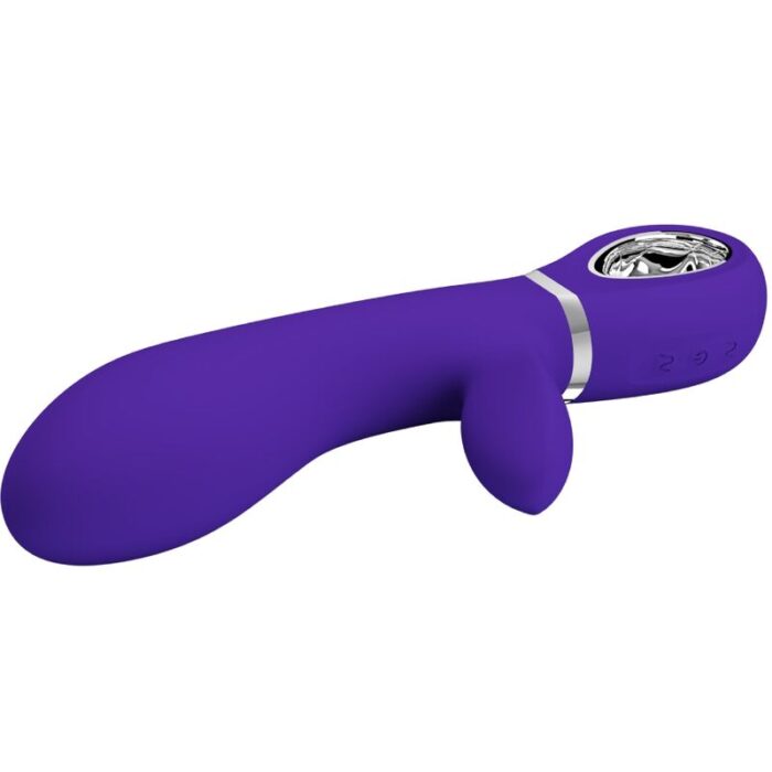 PRETTY LOVE - THOMAS VIBRADOR PUNTO G MULTIFUNCIÓN VIOLETA - CandyHot - Foto 4