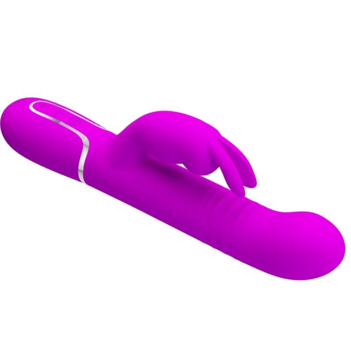 PRETTY LOVE - VIBRADOR COALE RABBIT PERLAS VIOLETA - CandyHot - Foto 3