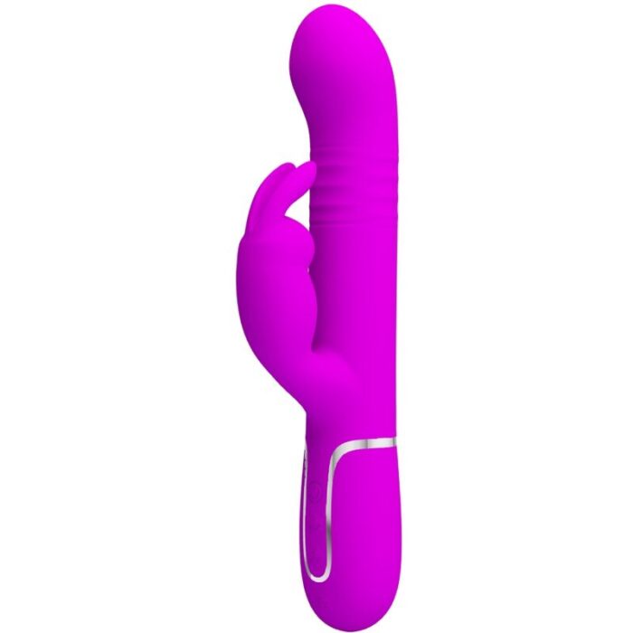 PRETTY LOVE - VIBRADOR COALE RABBIT PERLAS VIOLETA - CandyHot - Foto 1