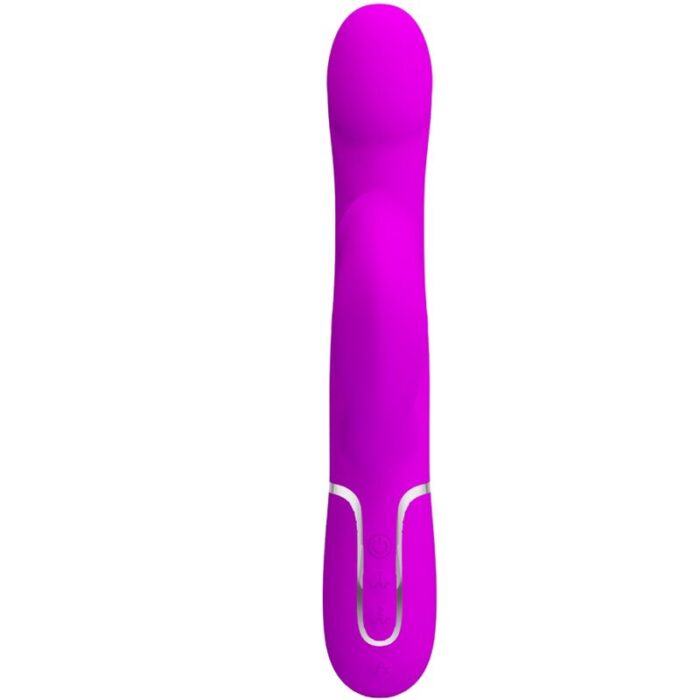 PRETTY LOVE - VIBRADOR RABBIT PERLAS VIOLETA - CandyHot - Foto 2