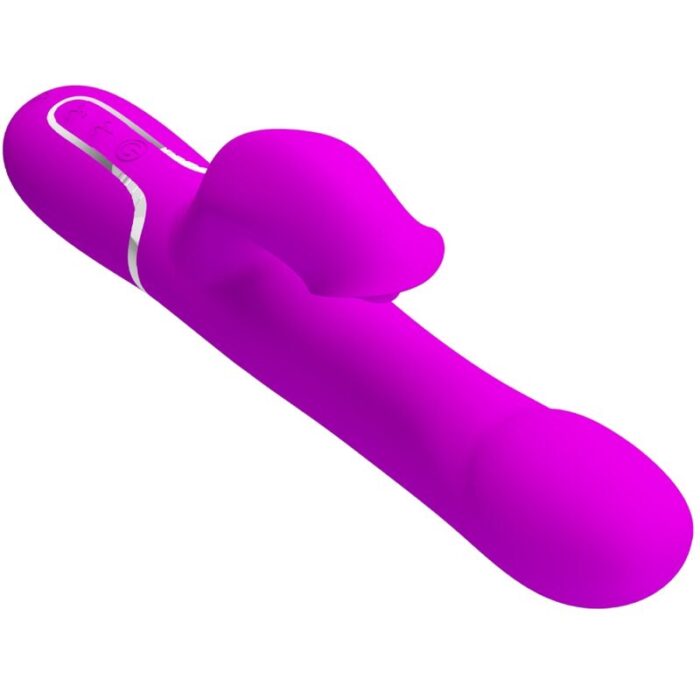 PRETTY LOVE - VIBRADOR RABBIT PERLAS VIOLETA - CandyHot - Foto 4