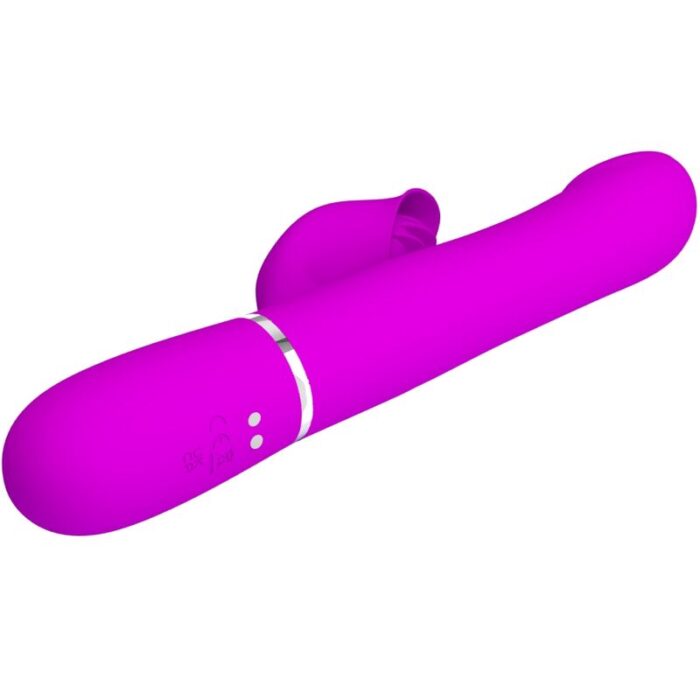 PRETTY LOVE - VIBRADOR RABBIT PERLAS VIOLETA - CandyHot - Foto 5