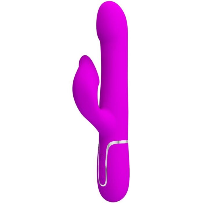 PRETTY LOVE - VIBRADOR RABBIT PERLAS VIOLETA - CandyHot - Foto 1