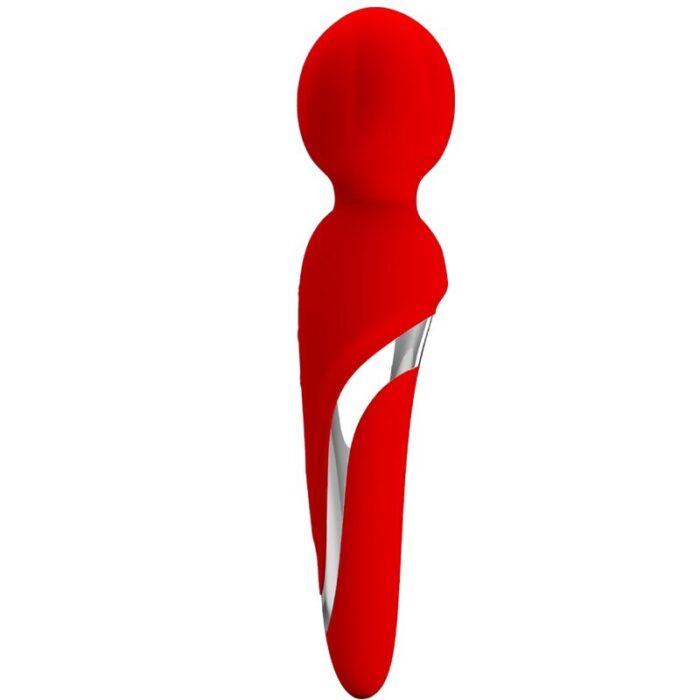 PRETTY LOVE - WALTER VIBRADOR WAND ROJO - CandyHot - Foto 2
