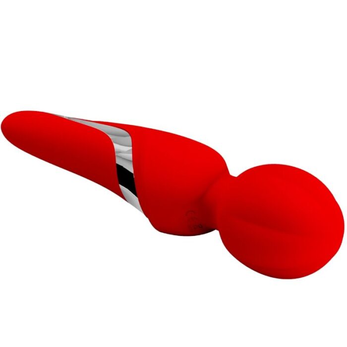 PRETTY LOVE - WALTER VIBRADOR WAND ROJO - CandyHot - Foto 3
