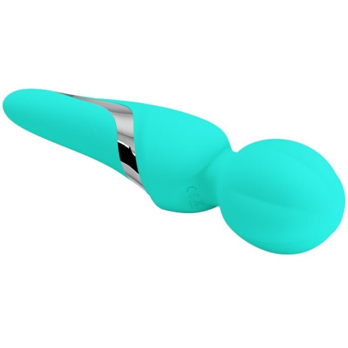 PRETTY LOVE - WALTER VIBRADOR WAND VERDE AGUA - CandyHot - Foto 3
