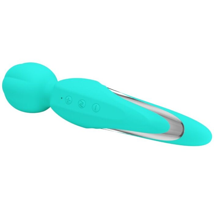 PRETTY LOVE - WALTER VIBRADOR WAND VERDE AGUA - CandyHot - Foto 4