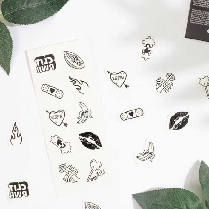SECRET PLAY - SET DE 10 TATTOOS TEMPORALES CANDY COLLECTION - CandyHot - Foto 3