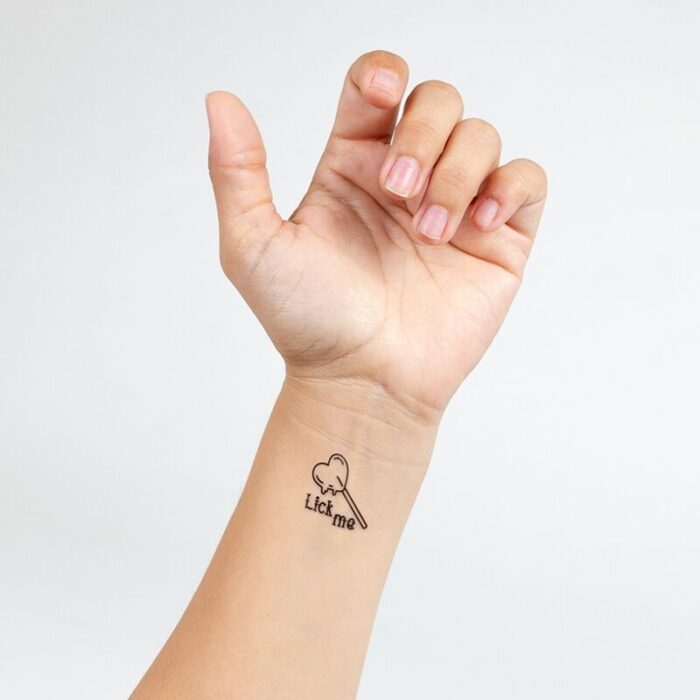 SECRET PLAY - SET DE 10 TATTOOS TEMPORALES CANDY COLLECTION - CandyHot - Foto 1
