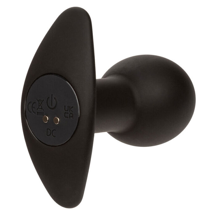 CALEXOTICS - ROCK BOTTOM PLUG ANAL 10 VIBRACIONES SILICONA NEGRO - CandyHot - Foto 5