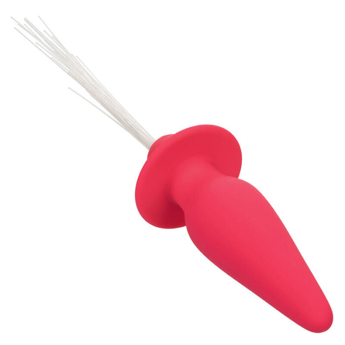 CALEXOTICS - SOUTHERN LIGHTS LIGHT UP PLUG ANAL CON LUCES 10 VIBRACIONES SILICONA ROSA - CandyHot - Foto 4