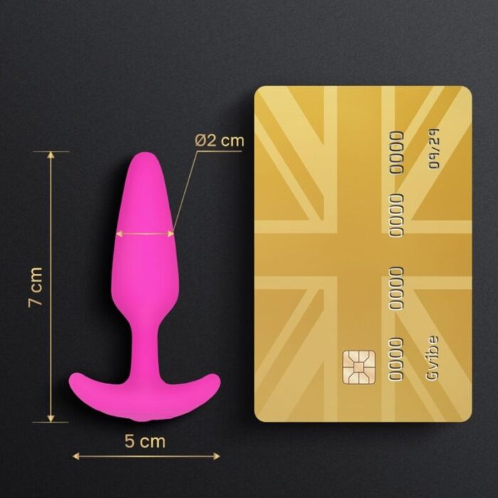 G-VIBE - GPLUG PLUG ANAL VIBRADOR XS FUCSIA - CandyHot - Foto 3