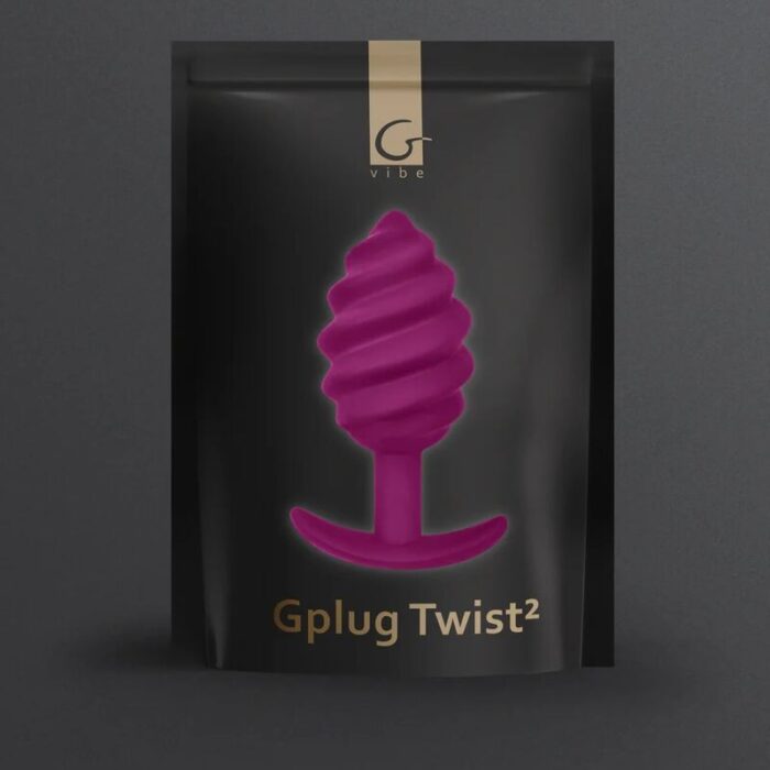 G-VIBE - GPLUG TWIST 2 PLUG ANAL MORADO - CandyHot - Foto 4